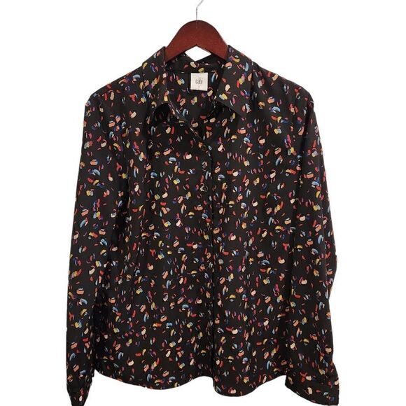 CAbi Tops - Cabi 3423 Ferris Button Down Shirt Size Small Confetti